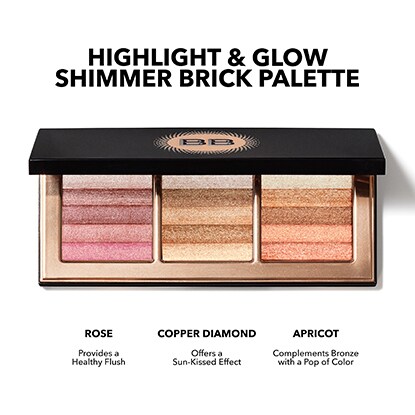 Highlight & Glow Shimmer Brick Palette