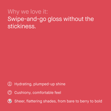 Crushed Oil-Infused Tinted Lip Gloss