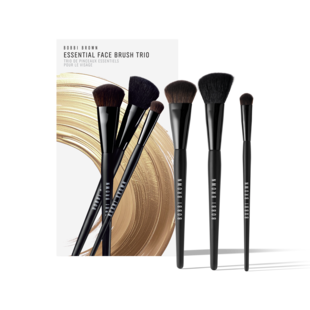 Essential Makeup Face Brush Trio Gift Set, One Size